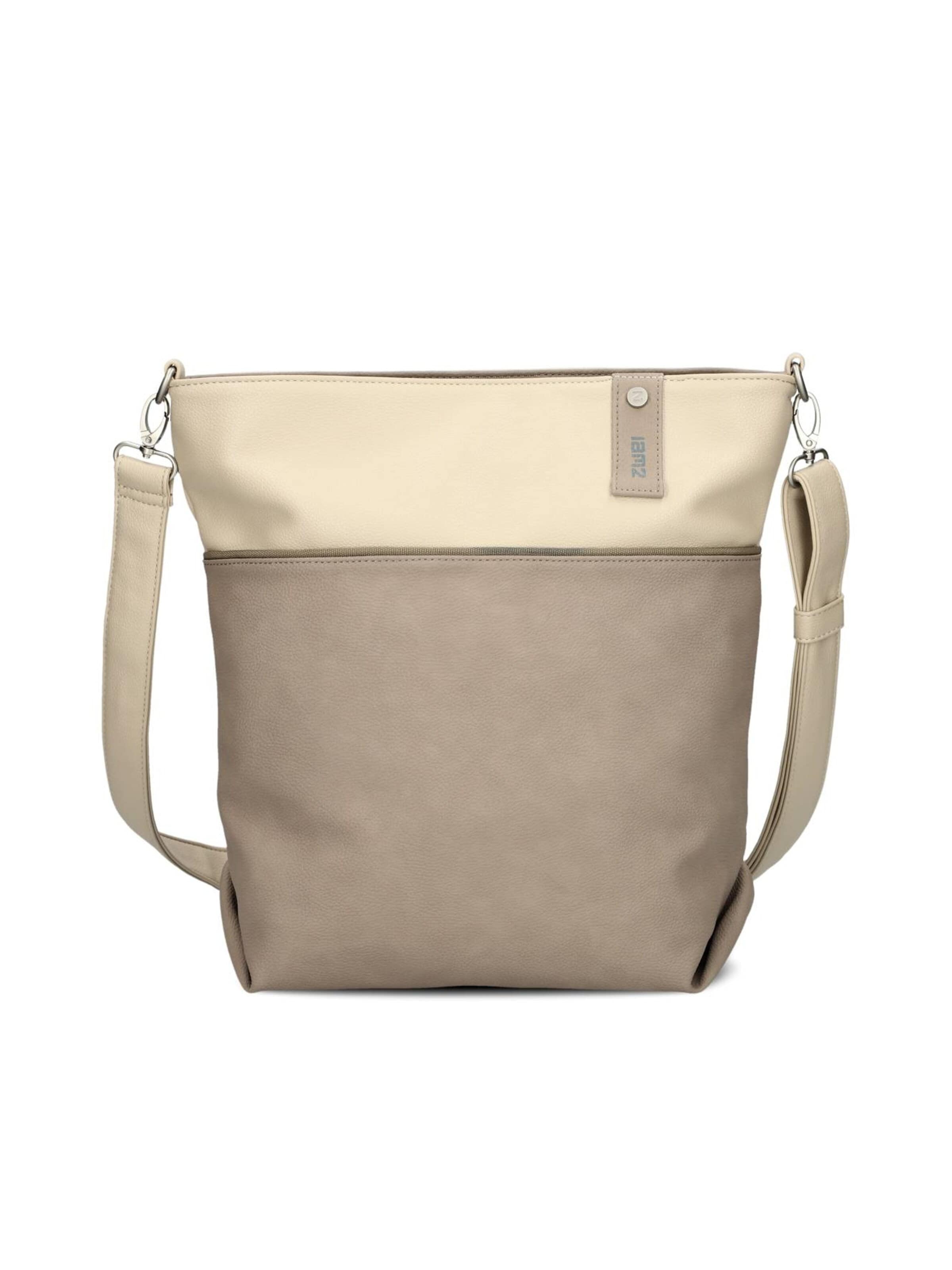ZWEI Crossbody bag 'JANA J12' in Beige