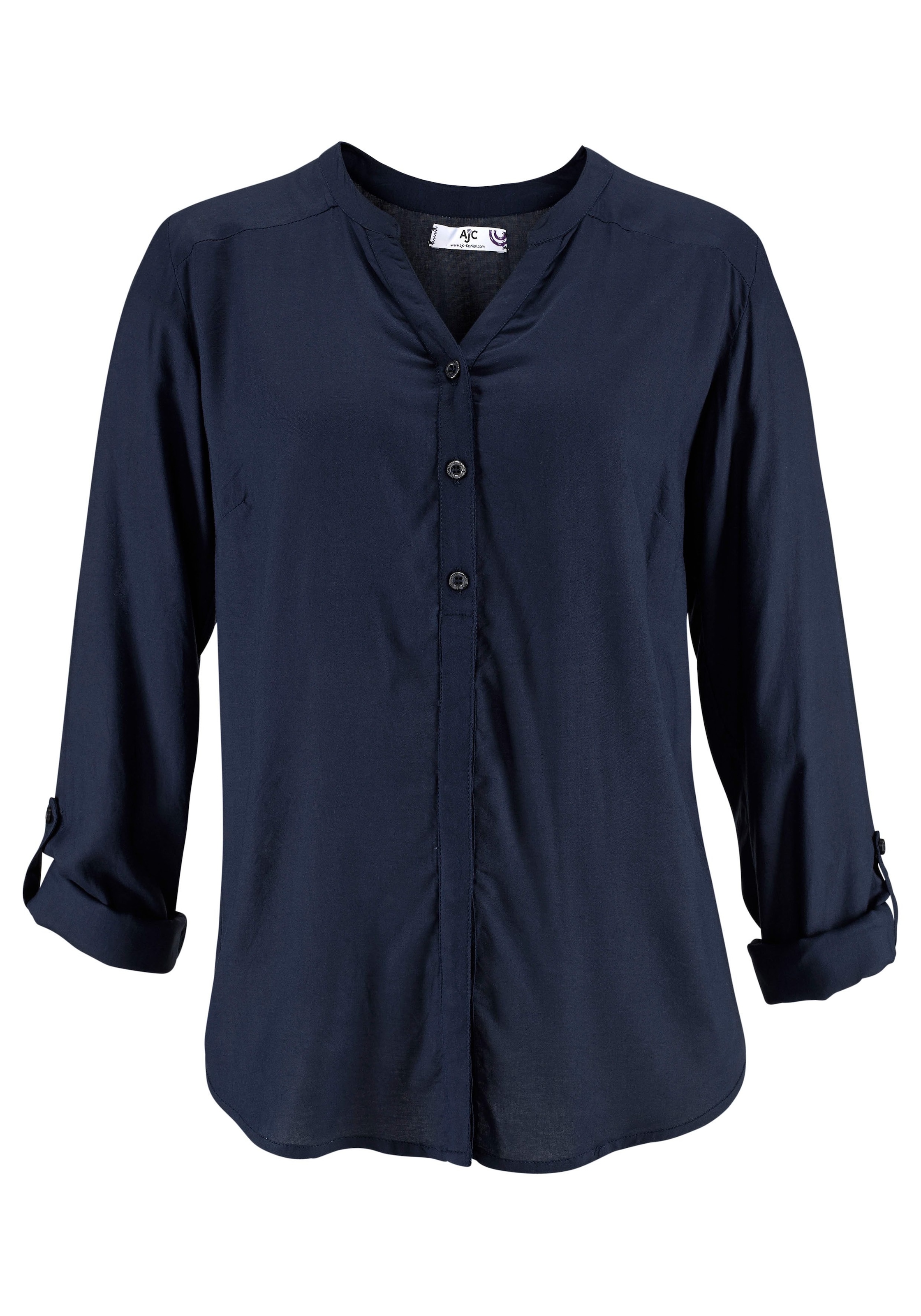 AJC Bluse in Blau: Vorderseite