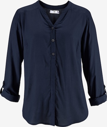 AJC Bluse in Blau: Vorderseite