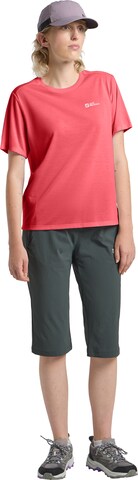 JACK WOLFSKIN Sportshirt in Pink