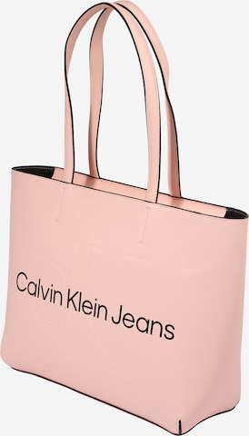 Calvin Klein Jeans Shopper in Pink: front