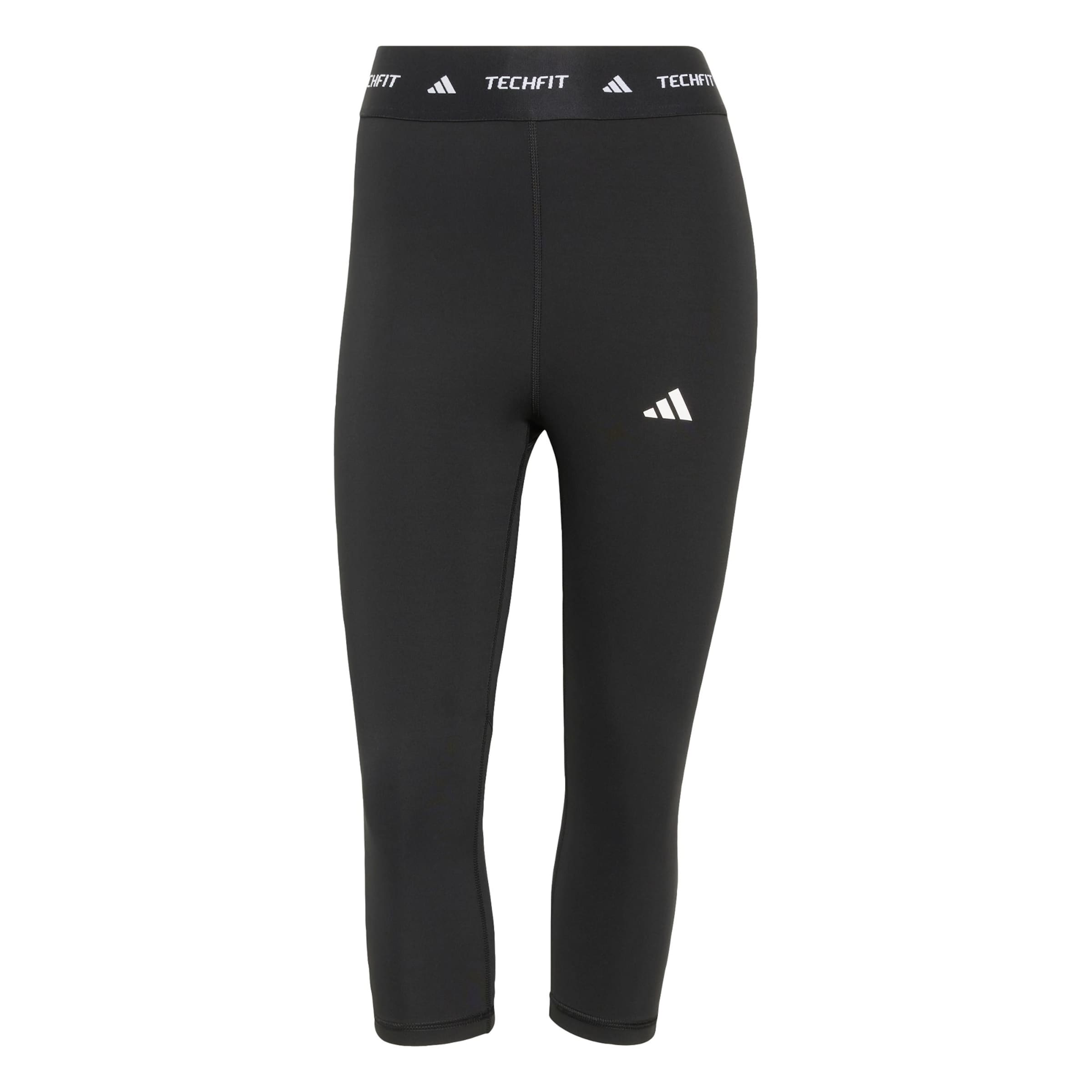 Skinny Pantalon de sport ADIDAS PERFORMANCE en noir : devant