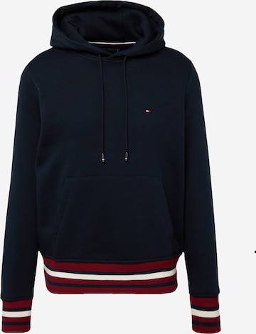 TOMMY HILFIGER Sweatshirt 'Global Stripe' in Blauw: voorkant