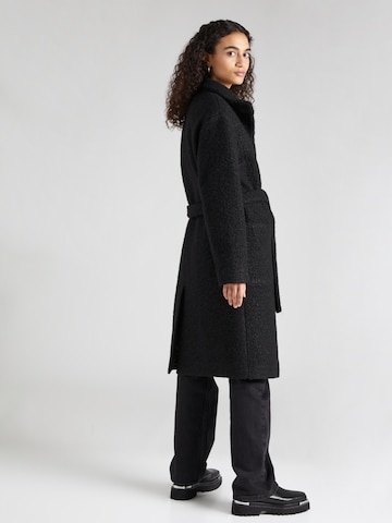 BOSS Orange Between-seasons coat 'Caylon' in Black