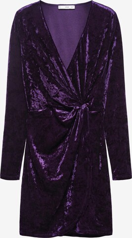 Robe 'XMARTITA' MANGO en violet : devant