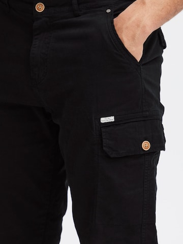 BLEND - Tapered Pantalón cargo 'BHNan' en negro
