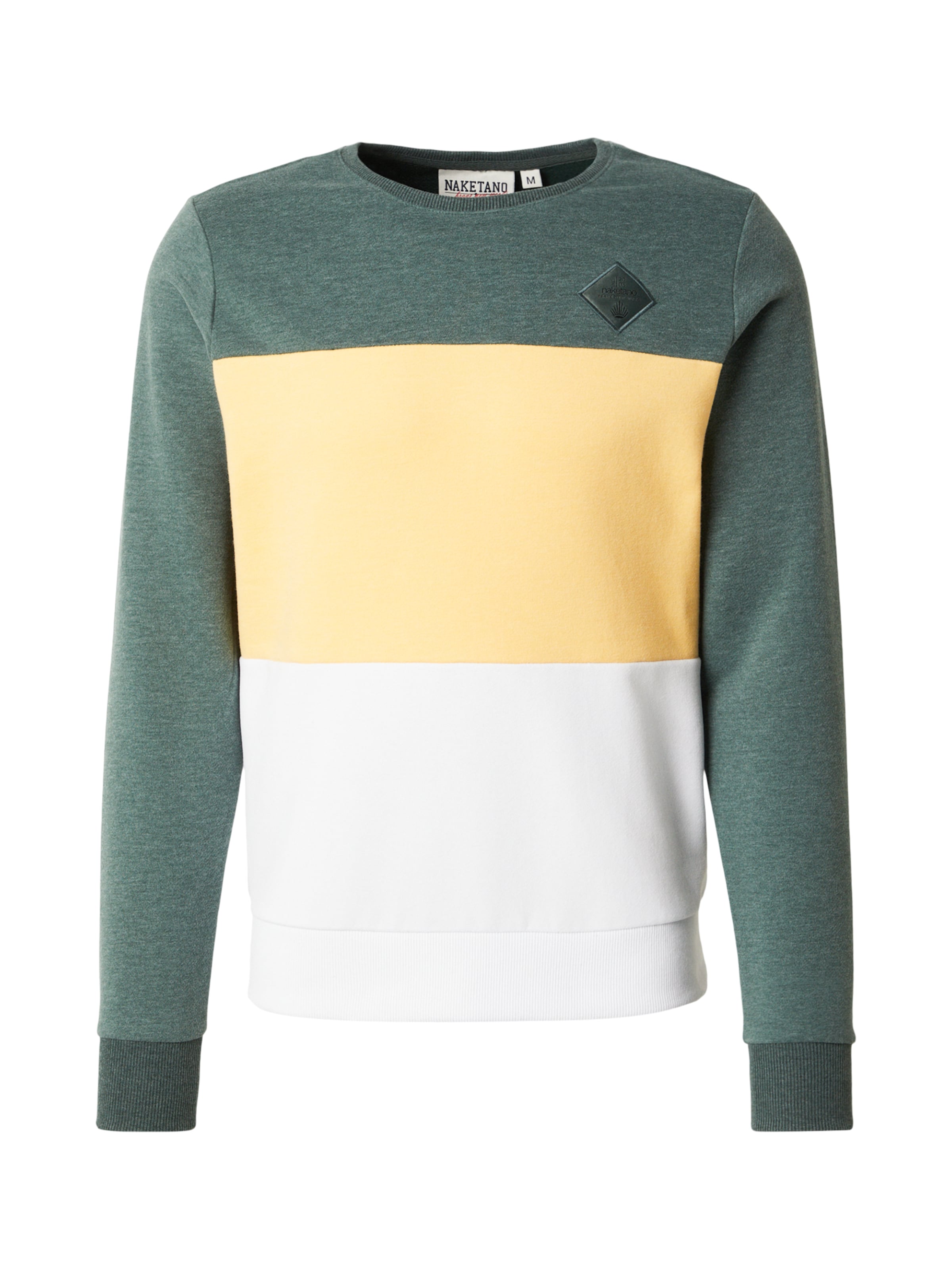 naketanoSweater majica - zelena boja: prednji dio