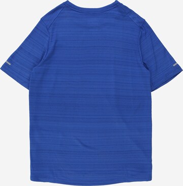 T-Shirt fonctionnel 'Miler' NIKE en bleu