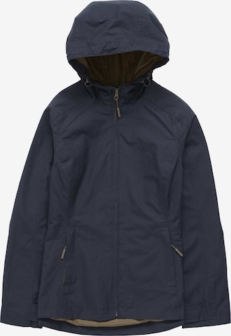 Veste mi-saison Seasalt Cornwall en bleu : devant