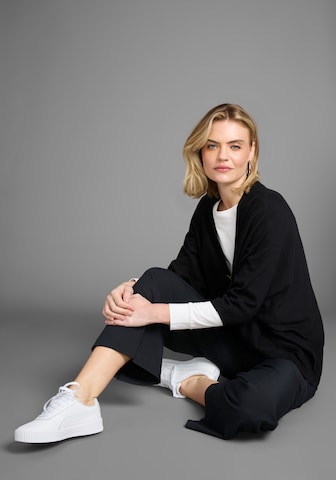 LAURA SCOTT Knit Cardigan in Black