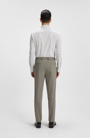 BOSS Slim fit Pants 'Genius' in Green