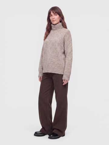 everly® Szeroka nogawka Jeansy w kolorze brązowy
