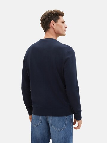 Sweat-shirt TOM TAILOR en bleu