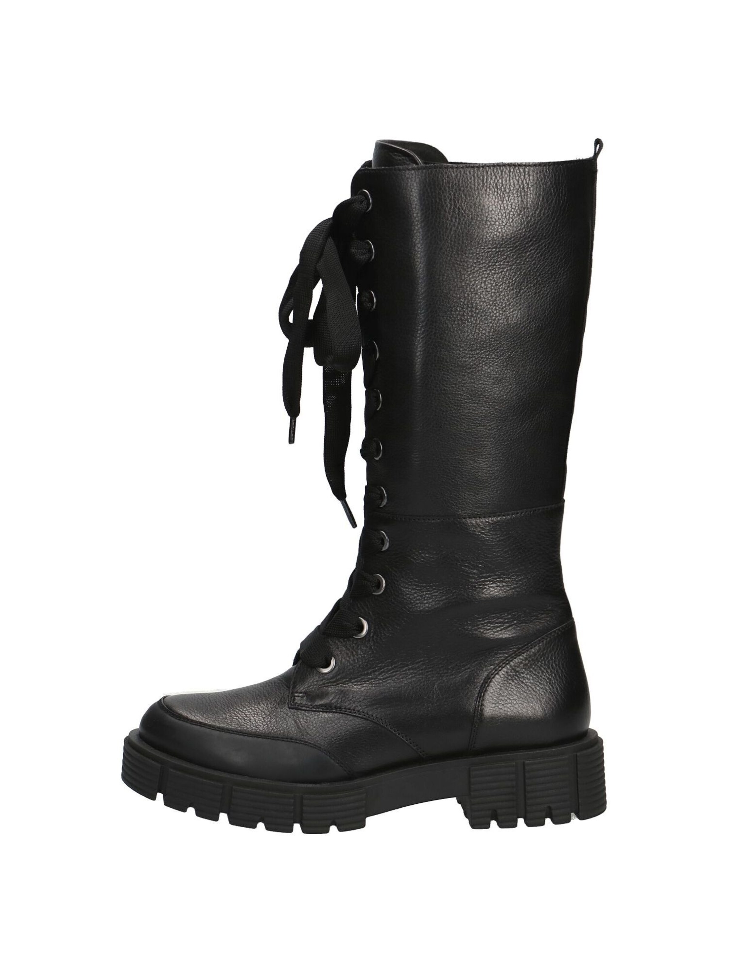 CAPRICE - Bota com atacadores em preto