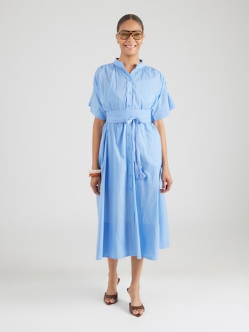 Abito camicia di Vanessa Bruno in blu: frontale