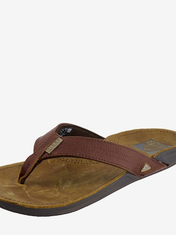 Claquettes / Tongs ' J-Bay III ' REEF en marron