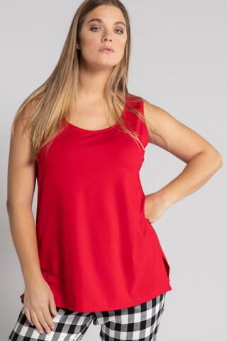 Ulla Popken Top in Rood: voorkant