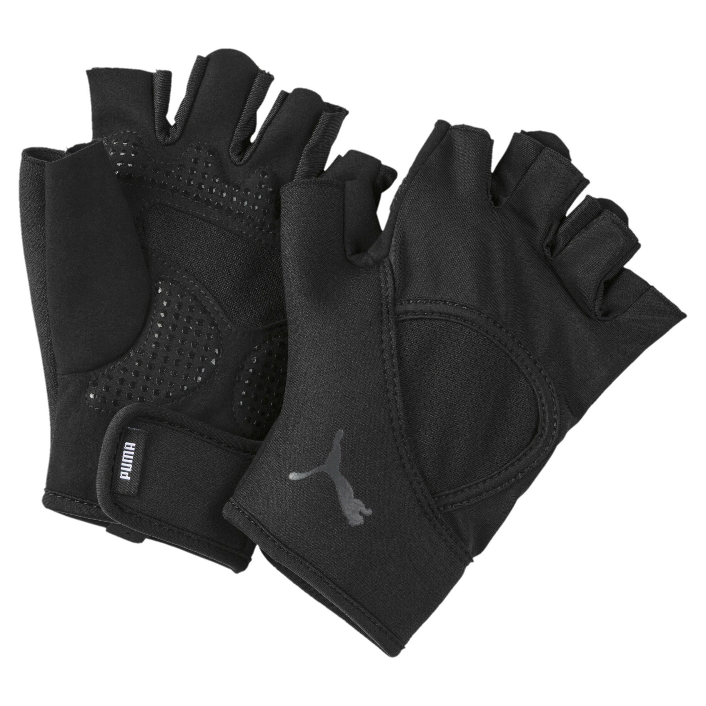 PUMA Sporthandschoenen in Zwart: voorkant