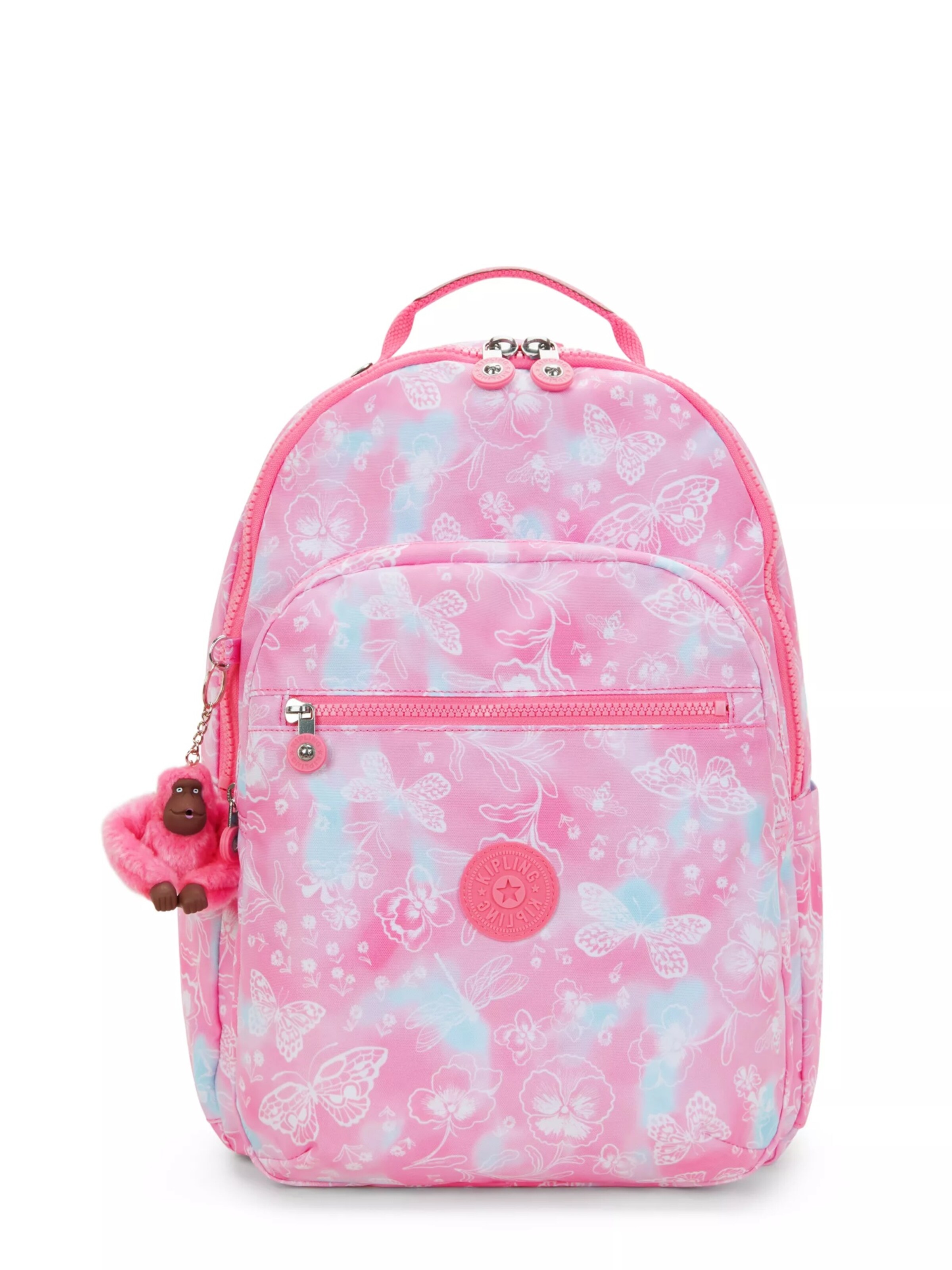 KIPLING Rucksack 'Seoul' in Pink: Vorderseite