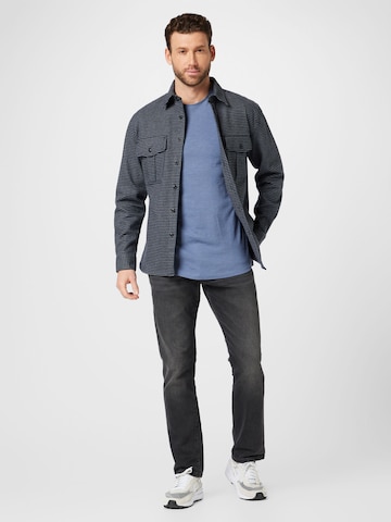 Banana Republic Regular Fit Hemd in Blau