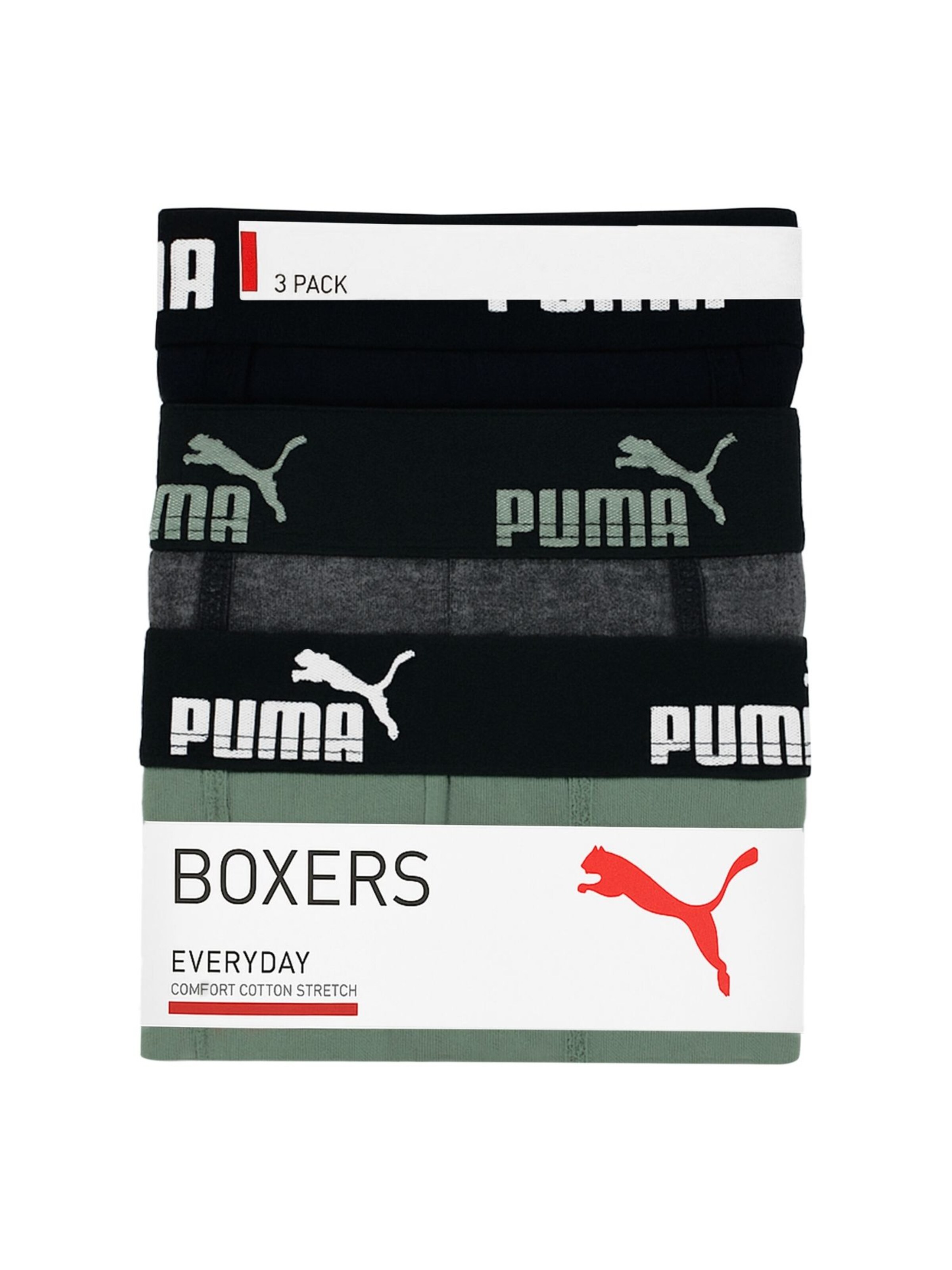 PUMA Boxershorts in Groen