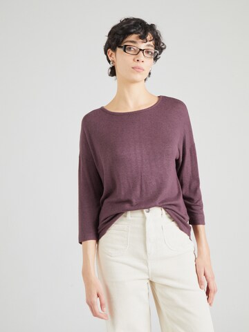 QS Shirts i lilla: forside