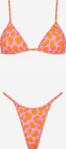 Triangle Bikini Kalaia en orange : devant