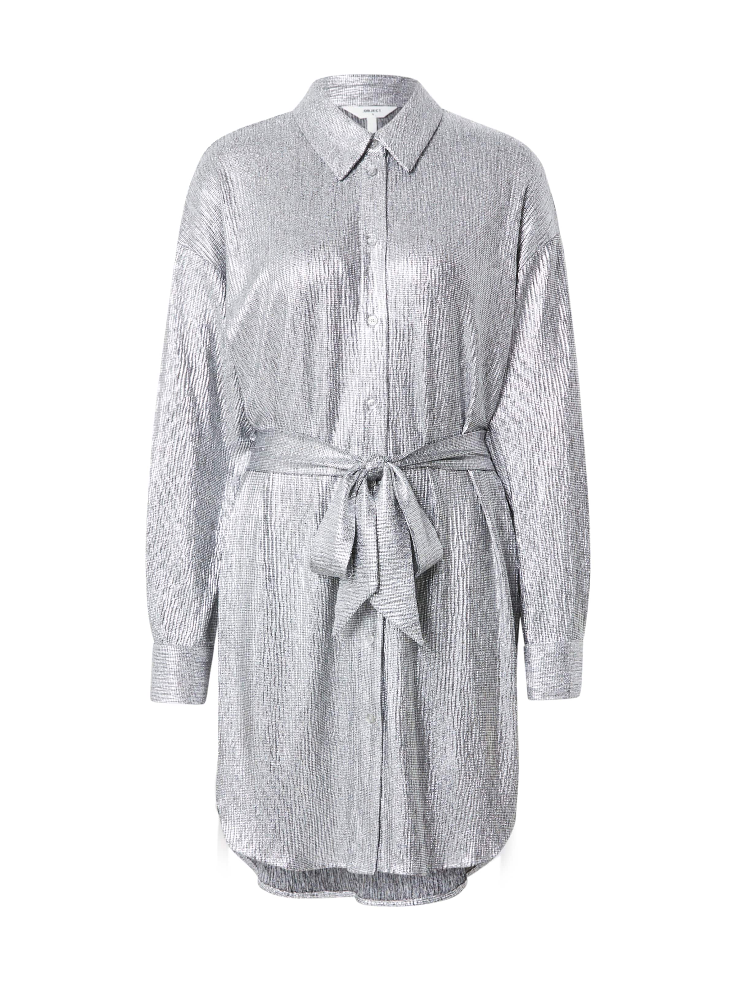 OBJECT Puseromekko 'OBJLOUISE' värissä hopea: etupuoli