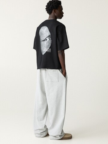 Pull&Bear T-Shirt 'BEINAL' in Schwarz