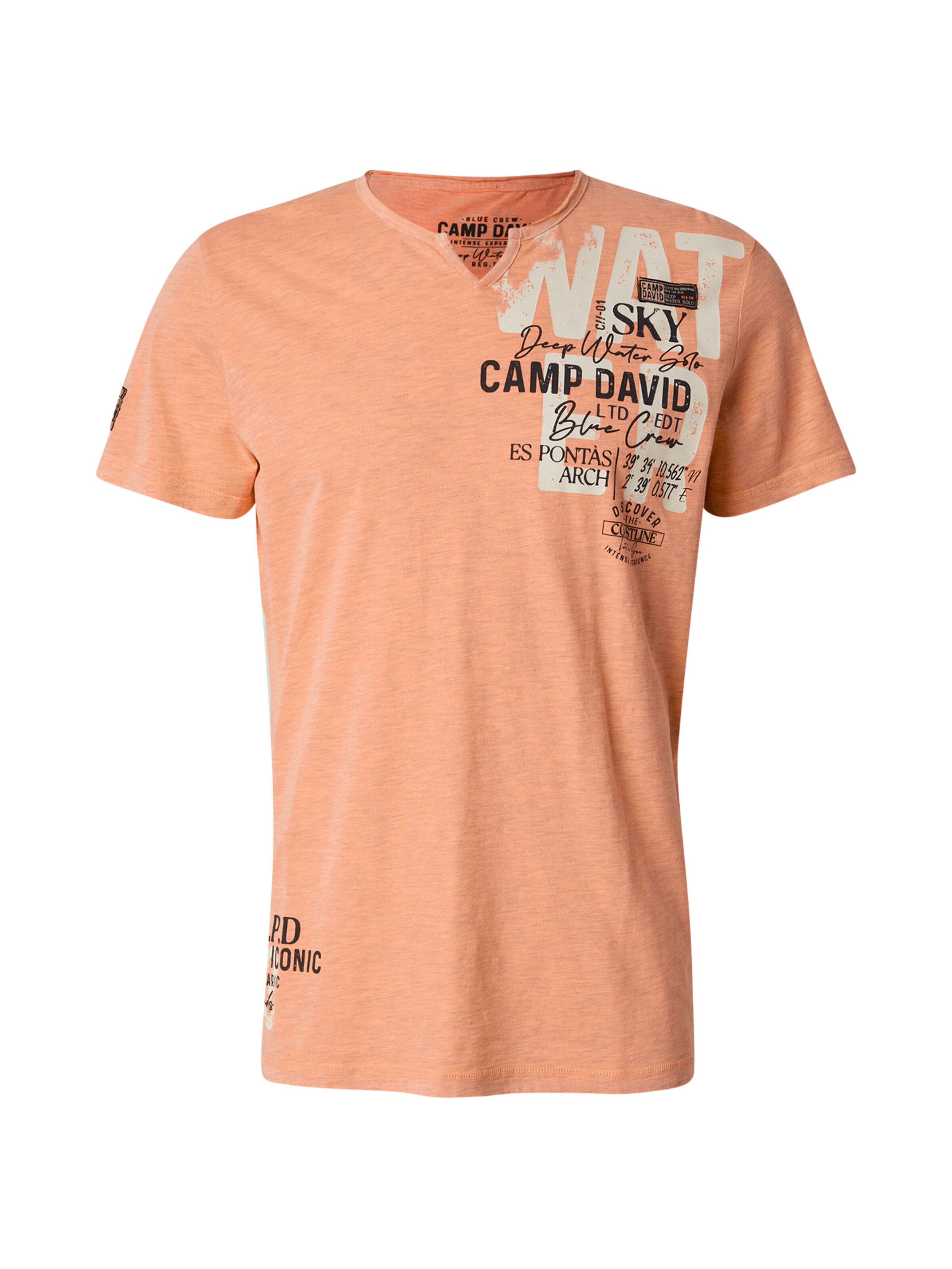 CAMP DAVID Bluser & t-shirts i orange: forside