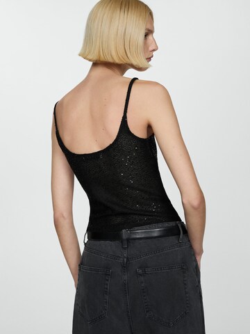 Haut 'RON' MANGO en noir