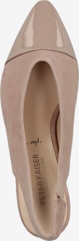 PETER KAISER Slingback Pumps in Beige