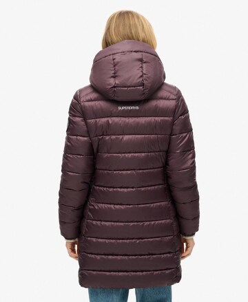 Superdry Winter coat 'Fuji' in Purple