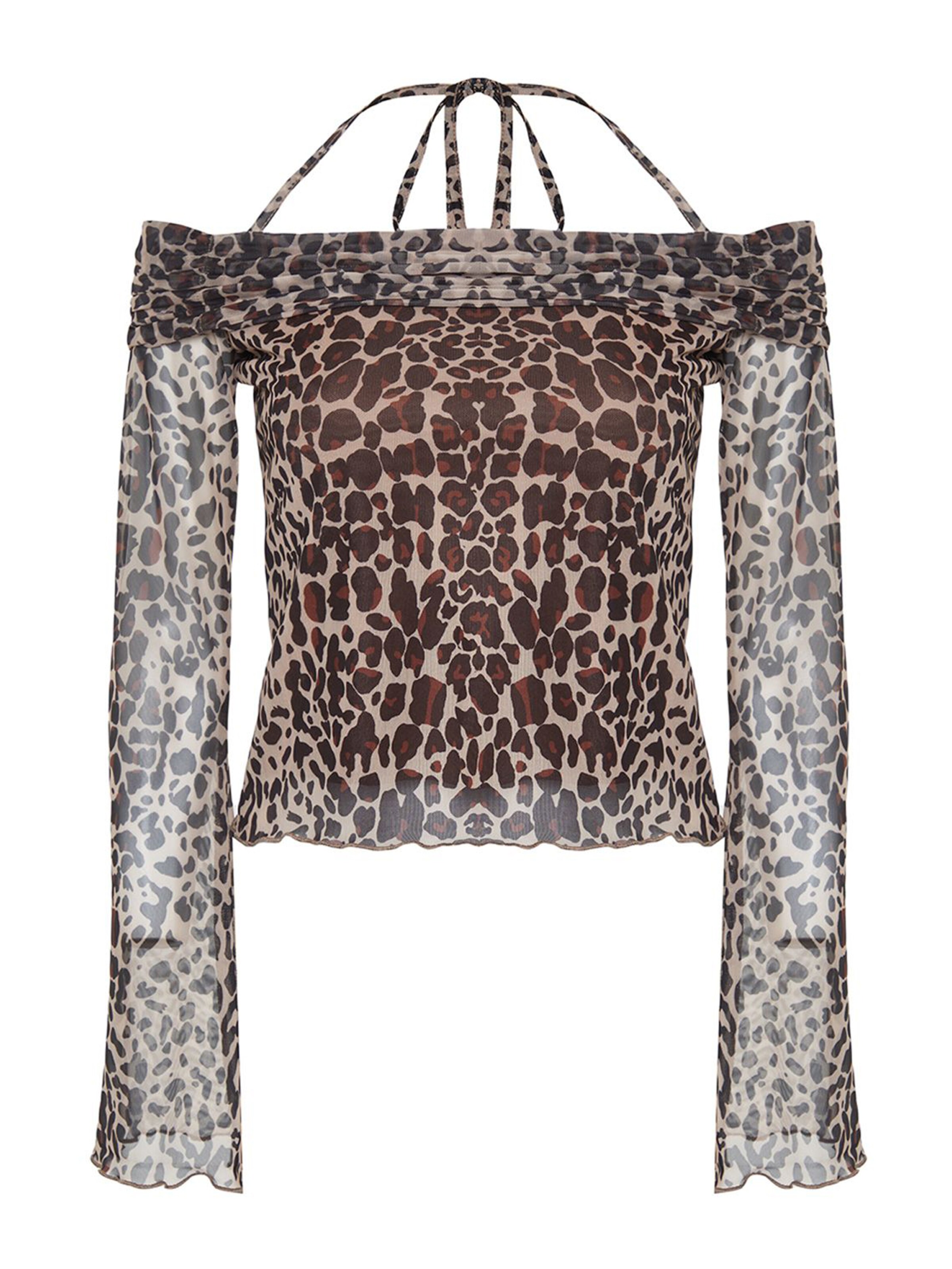 Trendyol Bluse in Braun: Vorderseite