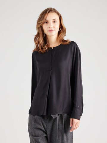 TOMMY HILFIGER Bluse in Schwarz: Vorderseite