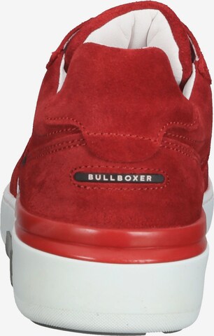 Baskets basses BULLBOXER en rouge