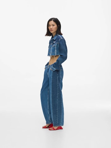 KARL LAGERFELD JEANS Barrel Džíny – modrá