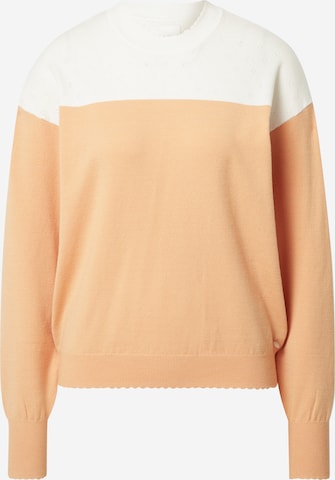 NÜMPH Sweater in Orange: front