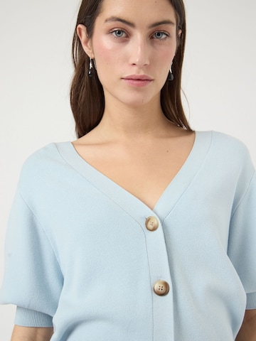 YAS Knit cardigan 'YASFonny' in Blue