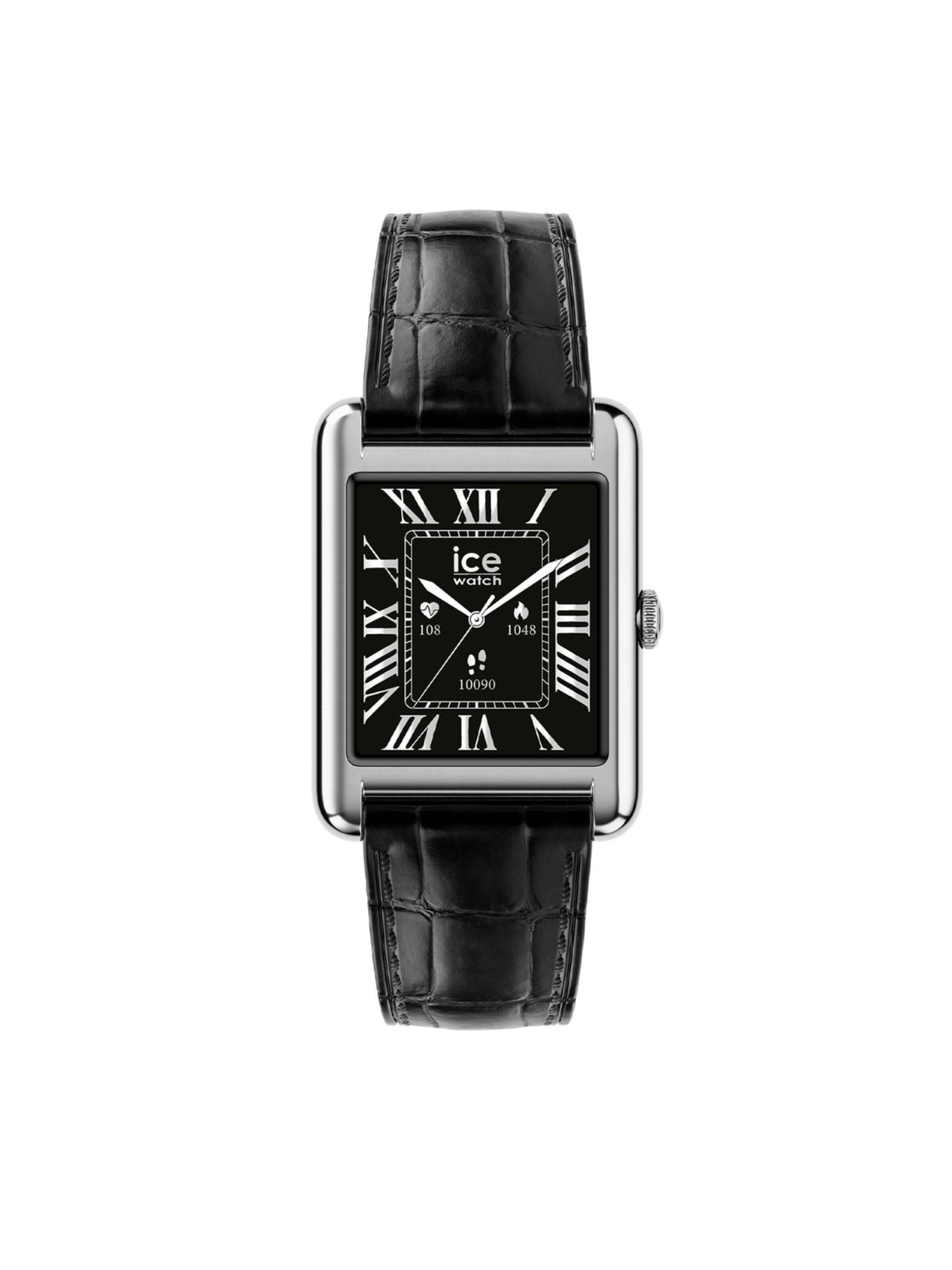 Montre digitale 'Smart TK 2.0' Ice-Watch en argent : devant