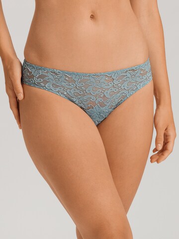 Slip ' Moments ' Hanro en bleu : devant
