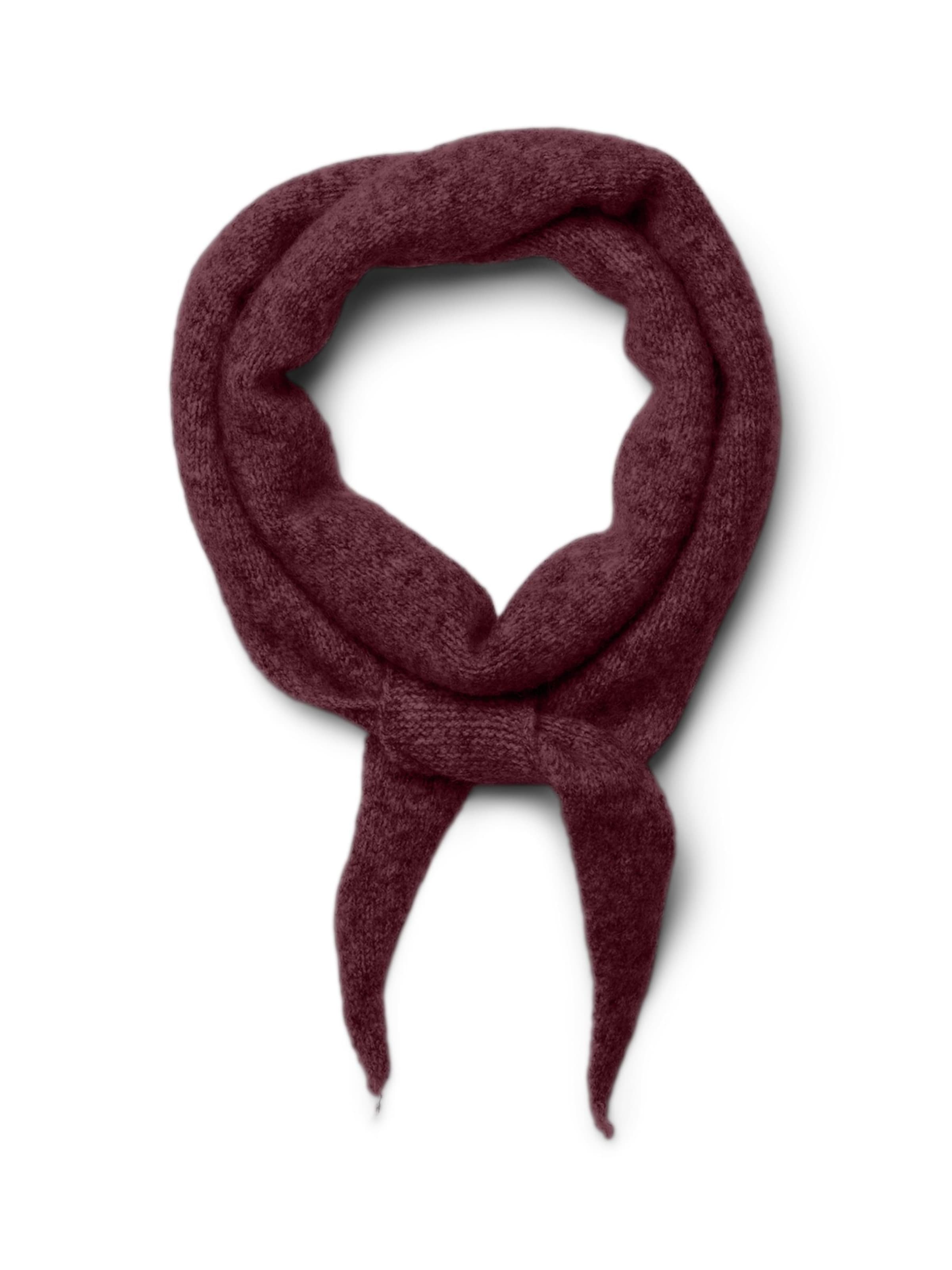 Sciarpa di PIECES in rosso: frontale