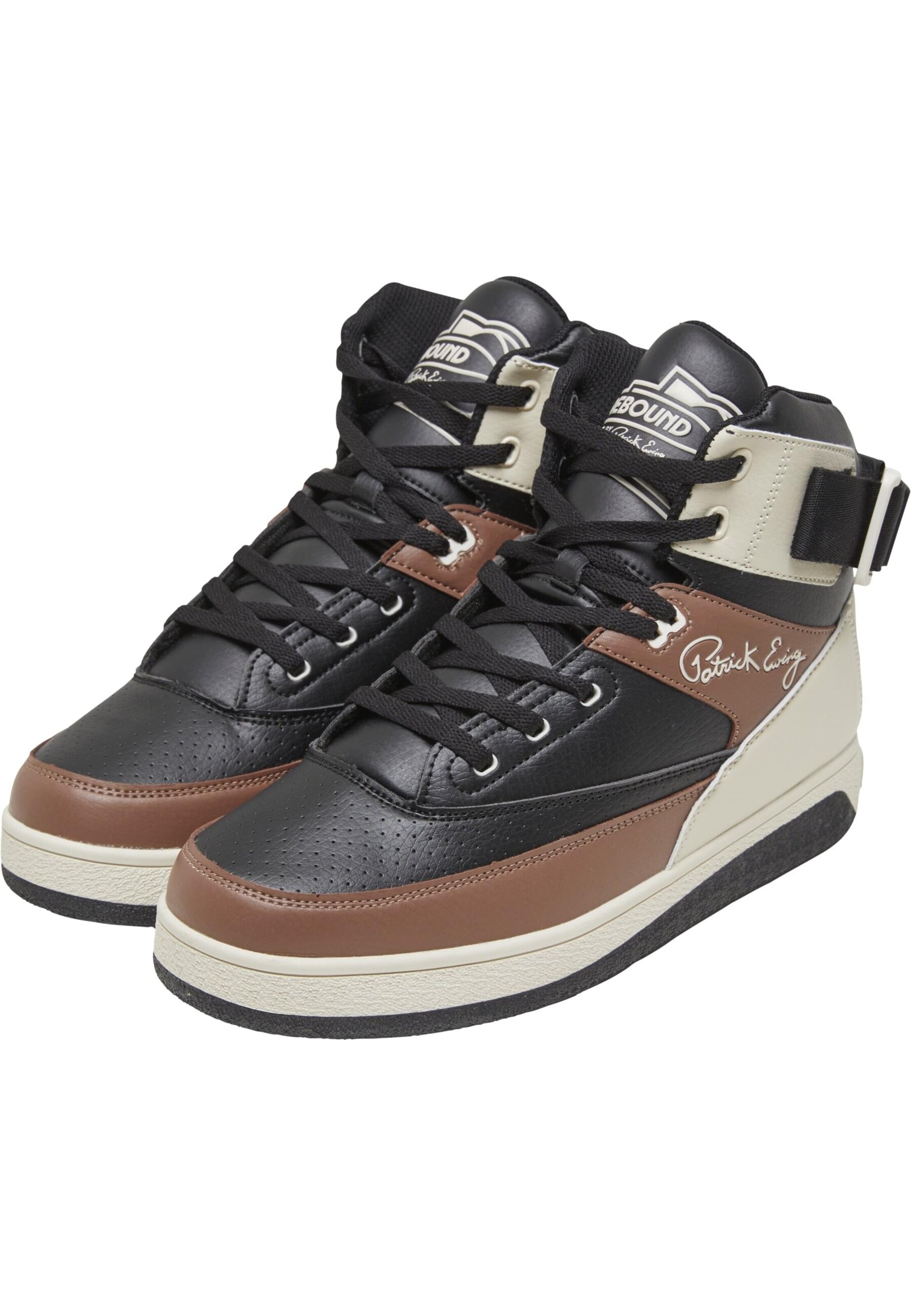 Ewing High-Top Sneakers 'Rebound' in Brown
