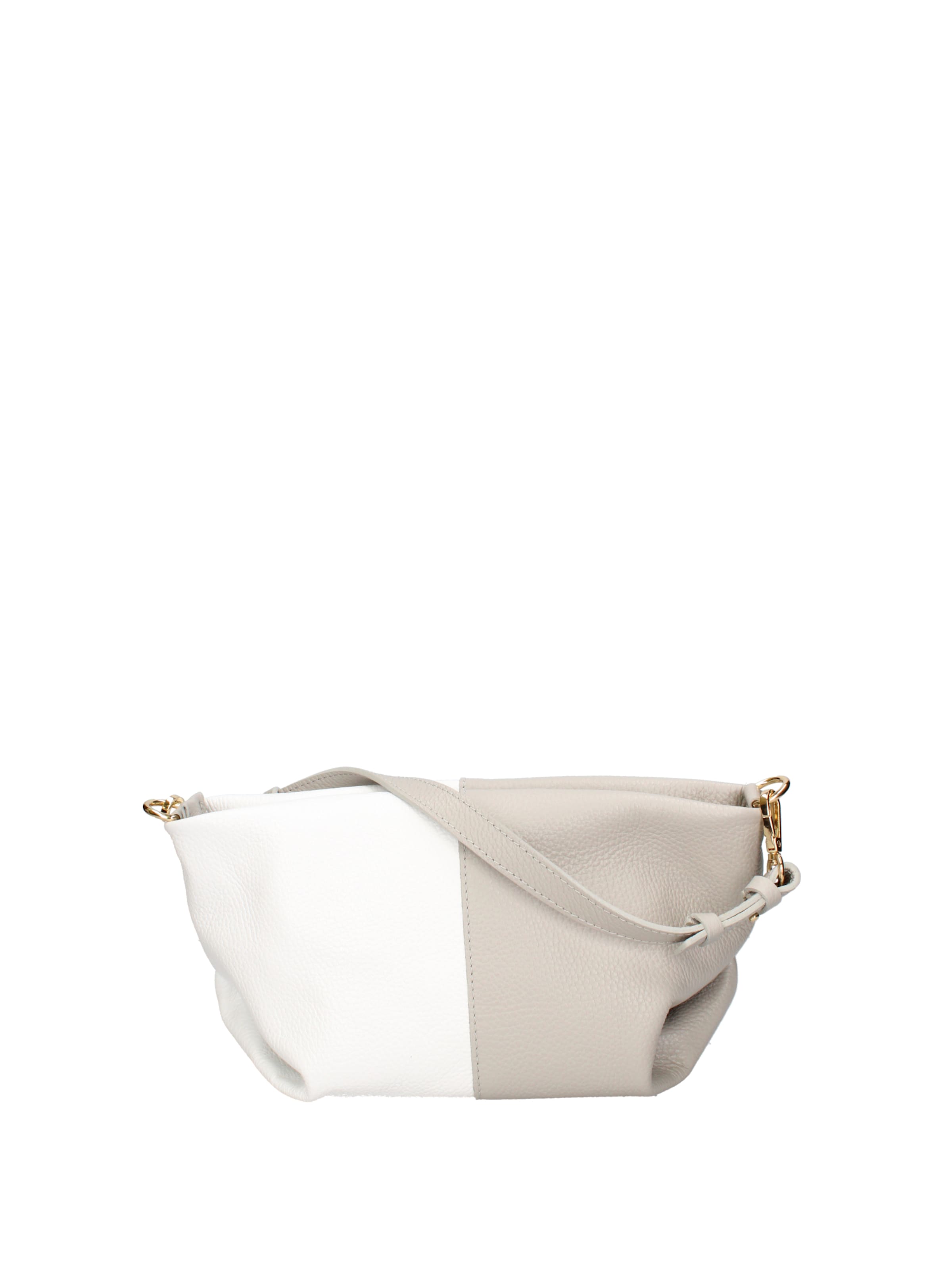 Sac bandoulière Roberta Rossi en gris : devant
