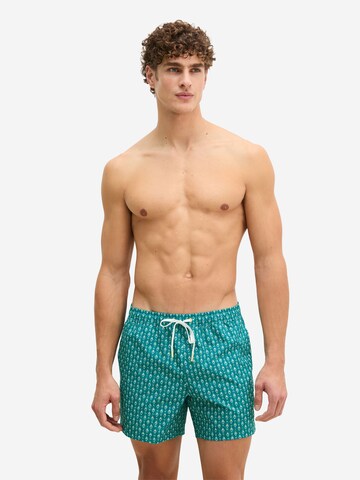 Shorts de bain ' Woven ' Marc O'Polo en vert : devant