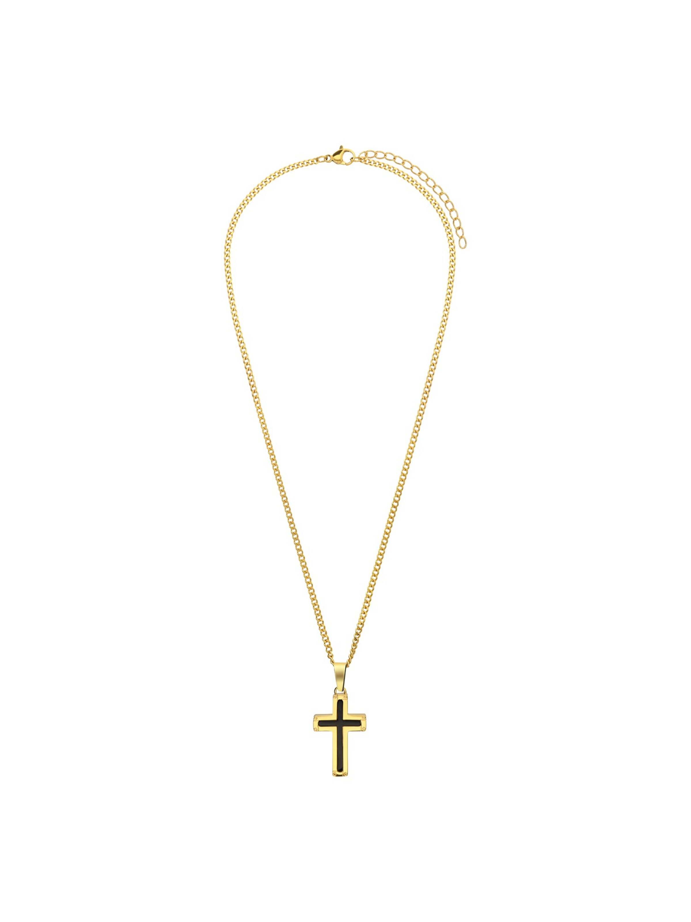 Lucardi Necklace 'Coole Basics' in Gold: front