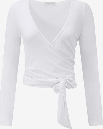 SASSYCLASSY Shirt in Wit: voorkant
