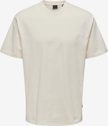 Only & Sons T-Shirt 'Fred' in Weiß: predná strana