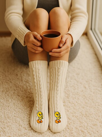 Looney Tunes Socks in White