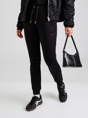 ARMANI EXCHANGE Zúžený strih Nohavice - Čierna: predná strana